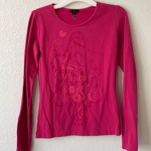 French brand Girl’s 14 Pink Long Sleeve